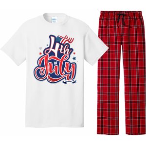 4th of July Celebrate USA Independence Day Pajama Set