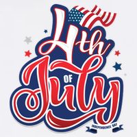 4th of July Celebrate USA Independence Day Womens T-Shirt