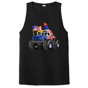 4th Of July Firecracker Monster Truck PosiCharge Competitor Tank