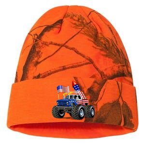 4th Of July Firecracker Monster Truck Kati Licensed 12" Camo Beanie