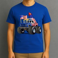 4th Of July Firecracker Monster Truck T-Shirt
