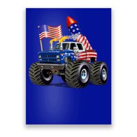 4th Of July Firecracker Monster Truck Poster