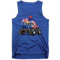 4th Of July Firecracker Monster Truck Tank Top