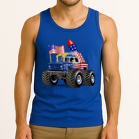 4th Of July Firecracker Monster Truck Tank Top