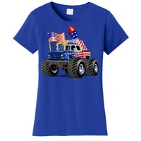 4th Of July Firecracker Monster Truck Women's T-Shirt