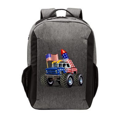 4th Of July Firecracker Monster Truck Vector Backpack