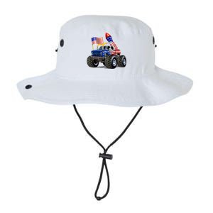 4th Of July Firecracker Monster Truck Legacy Cool Fit Booney Bucket Hat