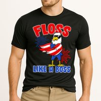 4th Of July Floss Like A Boss Eagle Performance Shirt