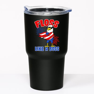 4th Of July Floss Like A Boss Eagle Tumbler