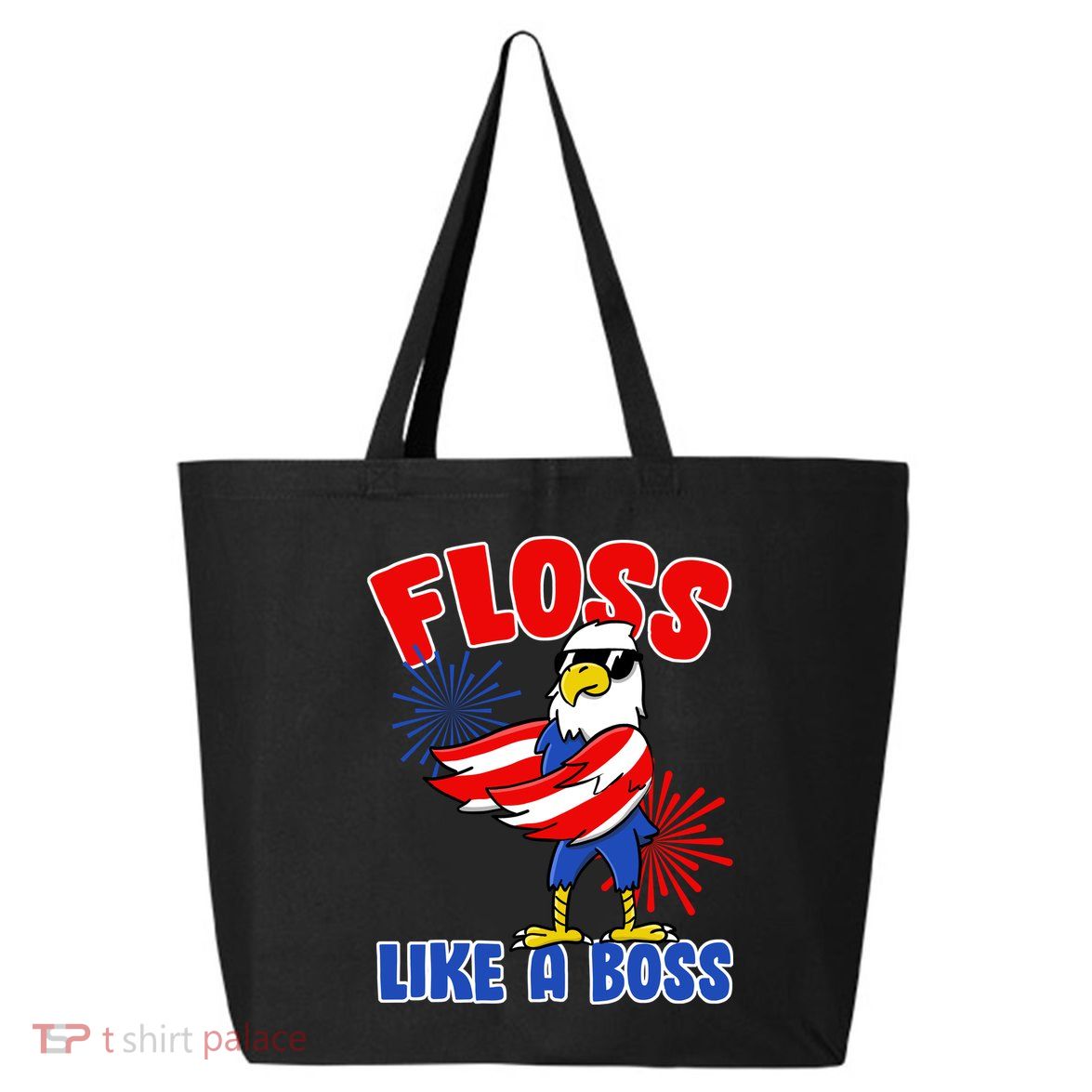 4th Of July Floss Like A Boss Eagle 25L Jumbo Tote
