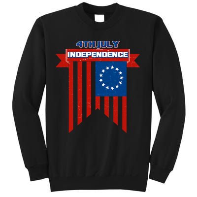 4th Of July Independence American Flag  Sweatshirt