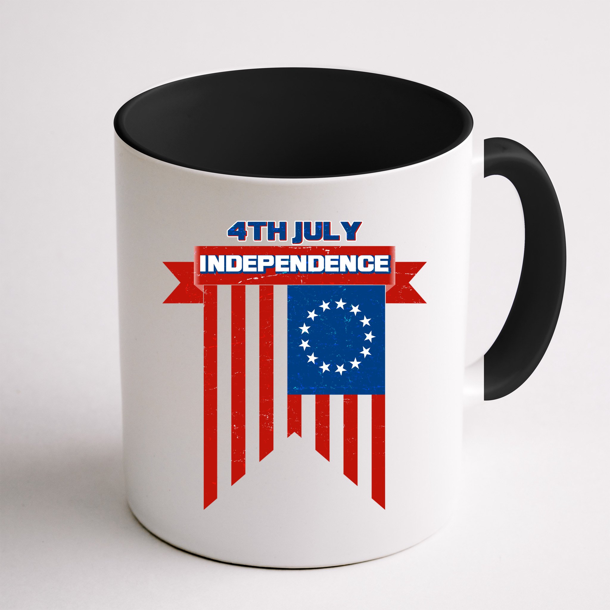 4th Of July Independence American Flag  Mug