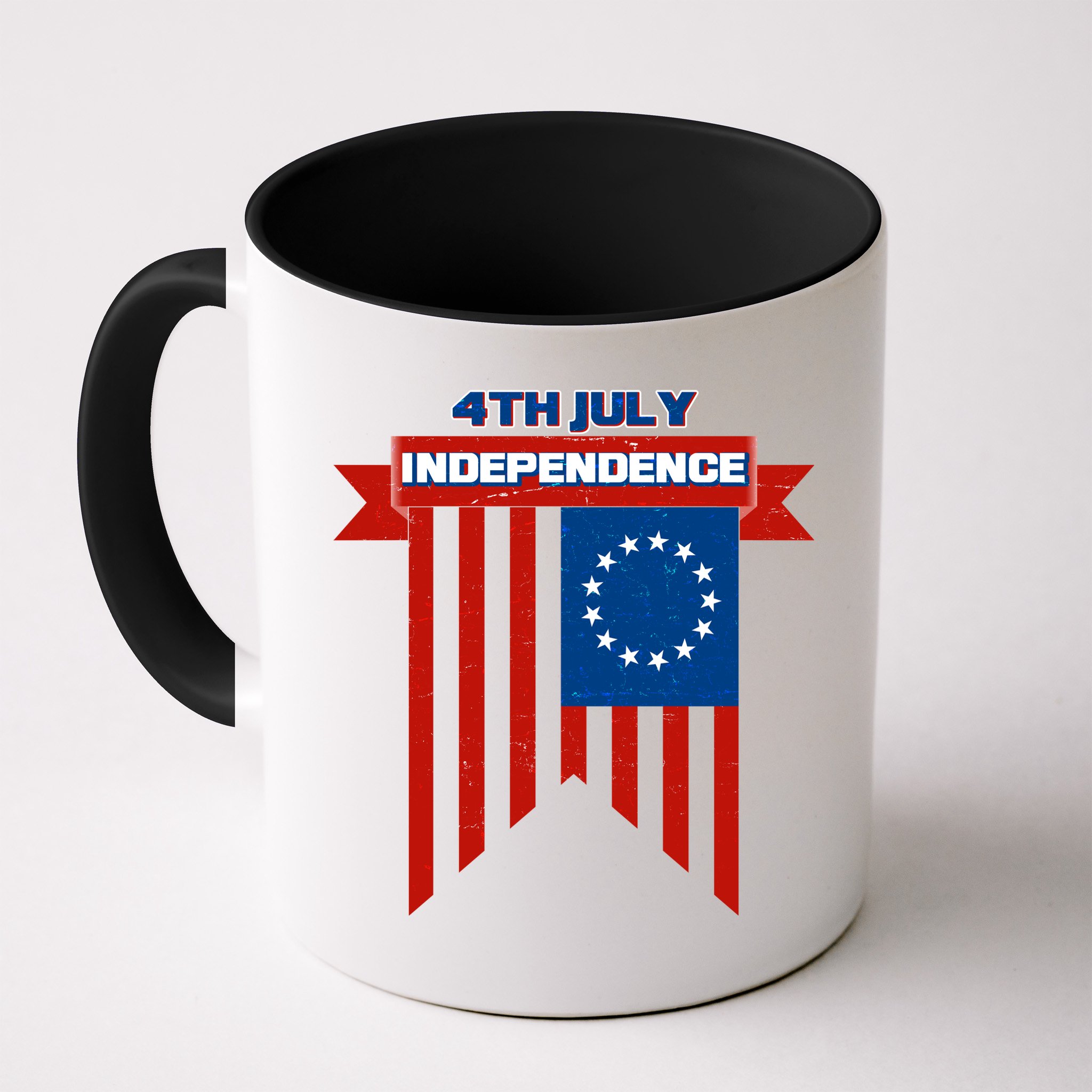 4th Of July Independence American Flag  Mug