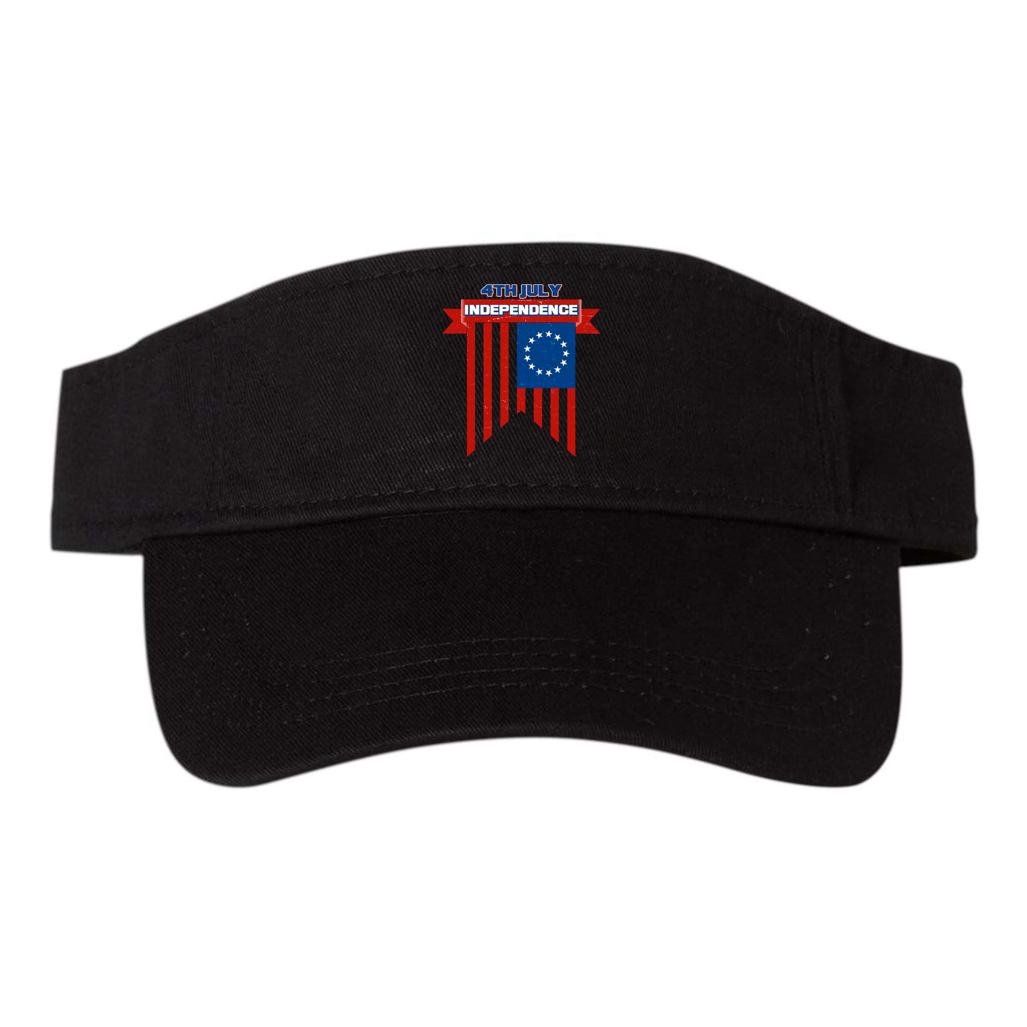 4th Of July Independence American Flag  Visor
