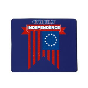 4th Of July Independence American Flag  Mousepad