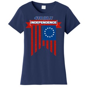 4th Of July Independence American Flag  Women's T-Shirt