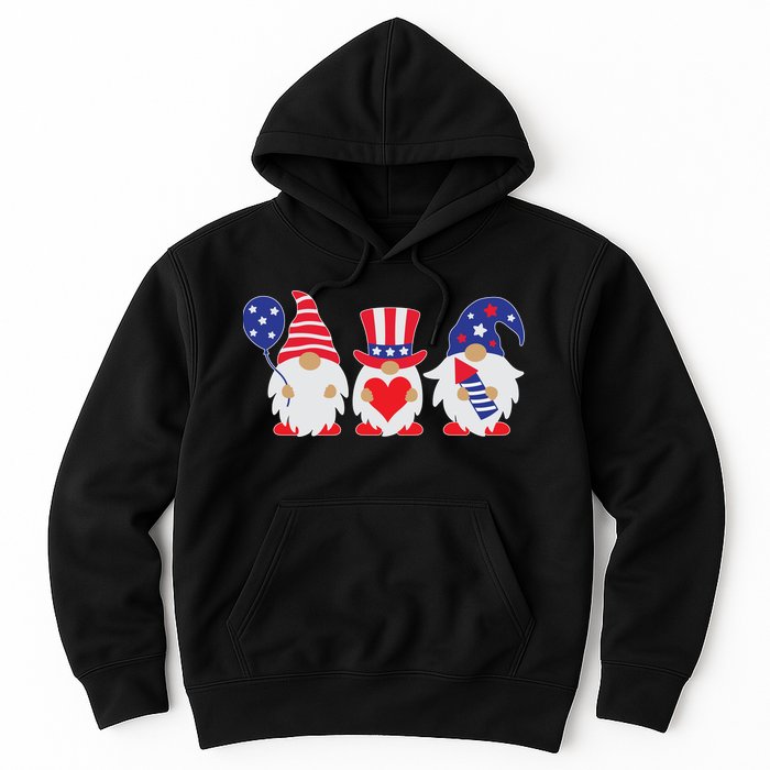 4th of July Lawn Gnomes USA Hoodie