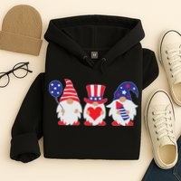 4th of July Lawn Gnomes USA Hoodie