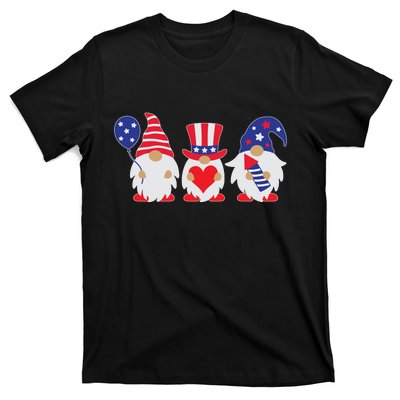 4th of July Lawn Gnomes USA T-Shirt