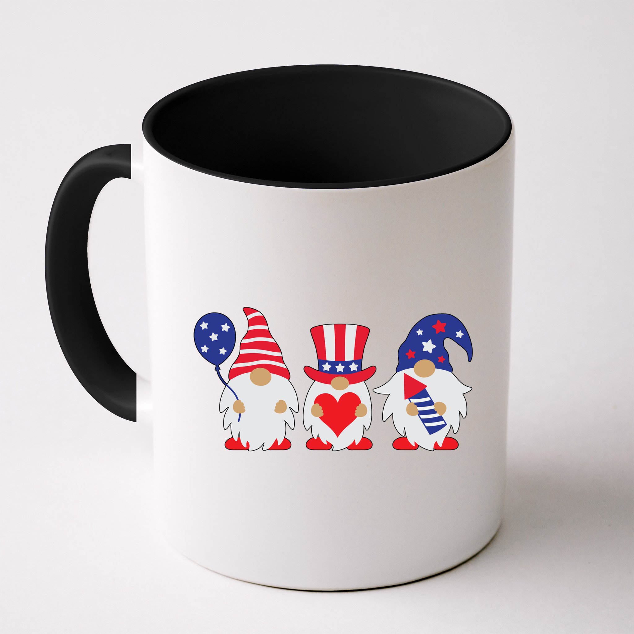 4th of July Lawn Gnomes USA Mug