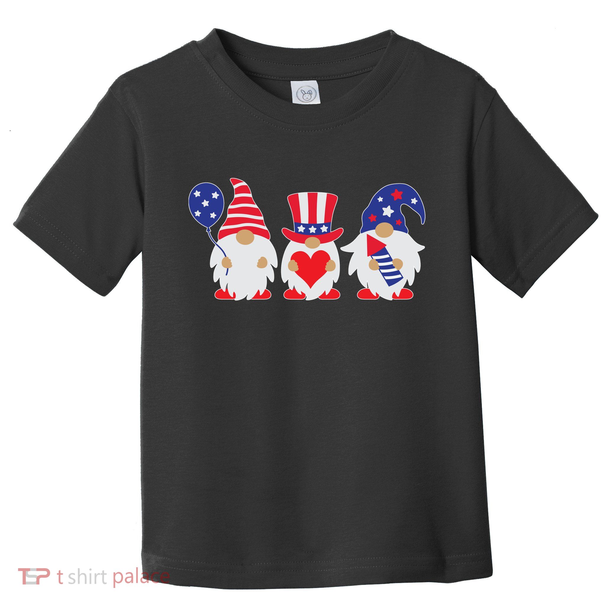 4th of July Lawn Gnomes USA Toddler T-Shirt