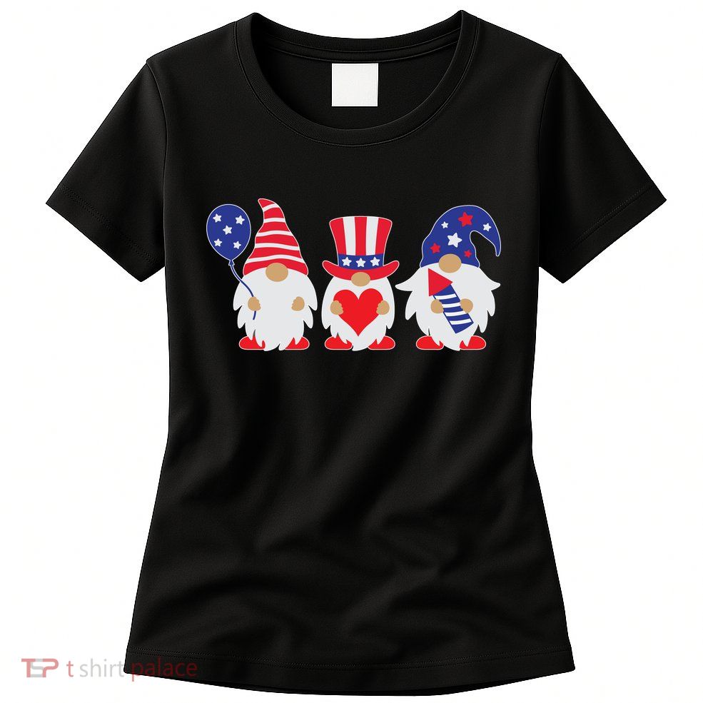 4th of July Lawn Gnomes USA Women's T-Shirt