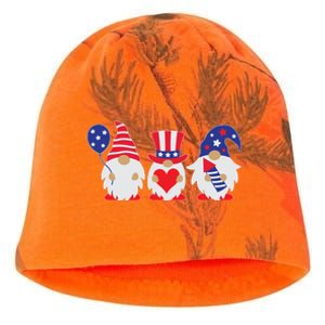 4th of July Lawn Gnomes USA Kati - Camo Knit Beanie