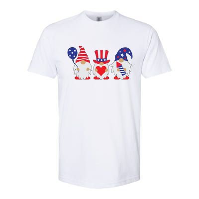 4th of July Lawn Gnomes USA Softstyle® CVC T-Shirt