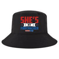 4th of July She's My Firecracker Matching Shirt Cool Comfort Performance Bucket Hat