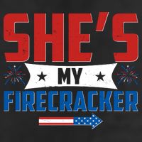 4th of July She's My Firecracker Matching Shirt Cool Comfort Performance Bucket Hat