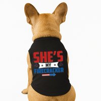 4th of July She's My Firecracker Matching Shirt Doggie Tank