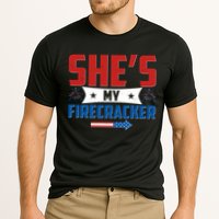 4th of July She's My Firecracker Matching Shirt Performance Shirt