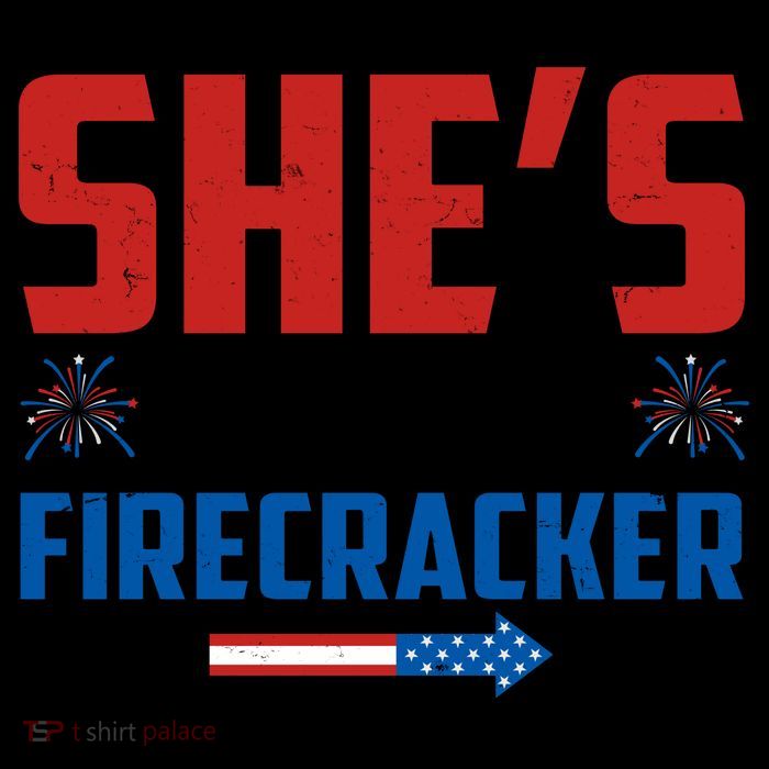 4th of July She's My Firecracker Matching Shirt Mug