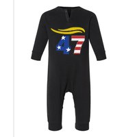 47 Trump Hair Infant Fleece One Piece