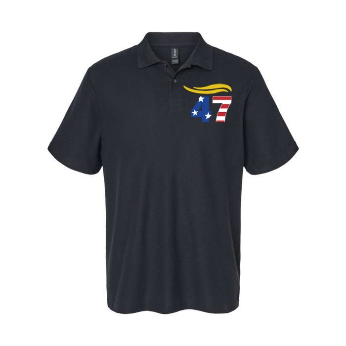 47 Trump Hair Softstyle Adult Sport Polo