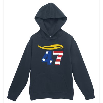 47 Trump Hair Urban Pullover Hoodie