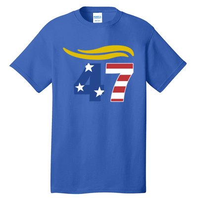 47 Trump Hair Meaningful Gift Tall T-Shirt