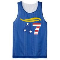 47 Trump Hair Meaningful Gift Mesh Reversible Basketball Jersey Tank