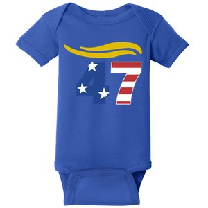 47 Trump Hair Meaningful Gift Baby Bodysuit