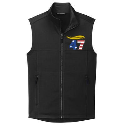 47 Trump Hair Meaningful Gift Collective Smooth Fleece Vest