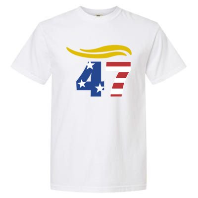 47 Trump Hair Meaningful Gift Garment-Dyed Heavyweight T-Shirt