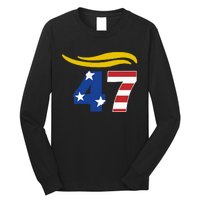 47 Trump Hair Long Sleeve Shirt