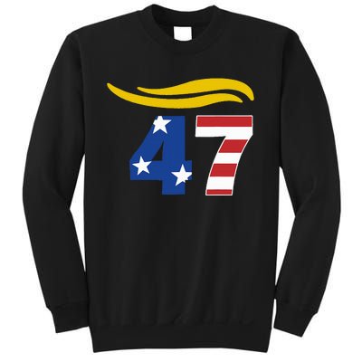 47 Trump Hair Sweatshirt