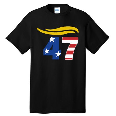 47 Trump Hair Tall T-Shirt