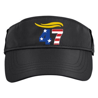 47 Trump Hair Adult Drive Performance Visor