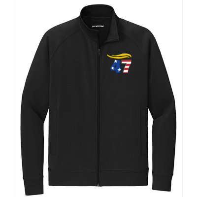 47 Trump Hair Stretch Full-Zip Cadet Jacket