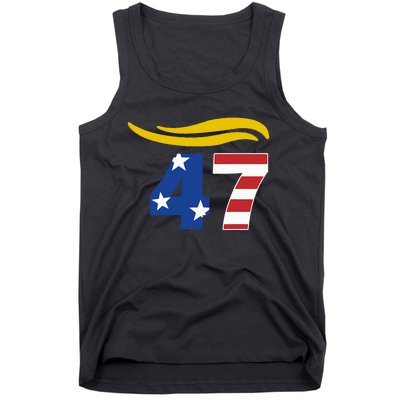 47 Trump Hair Tank Top