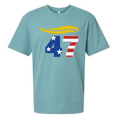 47 Trump Hair Sueded Cloud Jersey T-Shirt