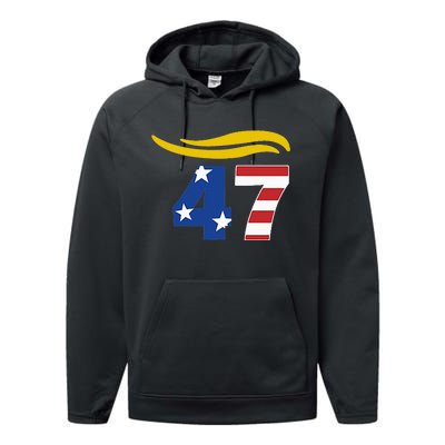 47 Trump Hair Performance Fleece Hoodie