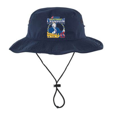 4 Time Indictment Champion Donald Trump 45 Bucket Hat